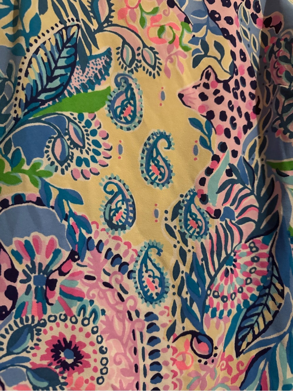 Lilly Pulitzer Paisley Floral Romper/Dress - Picture 3 of 4